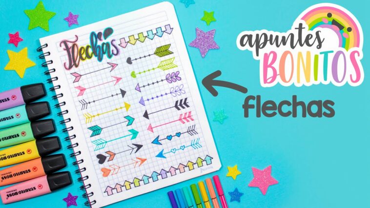 APUNTES BONITOS: Flechas - REGRESO A CLASES