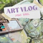 ART VLOG ☁️  Un mini Haul de Arte y saliendo a pintar al bosque