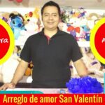 Arreglo + Envoltura para San Valentín/ Arreglo para hombre 14 de febrero