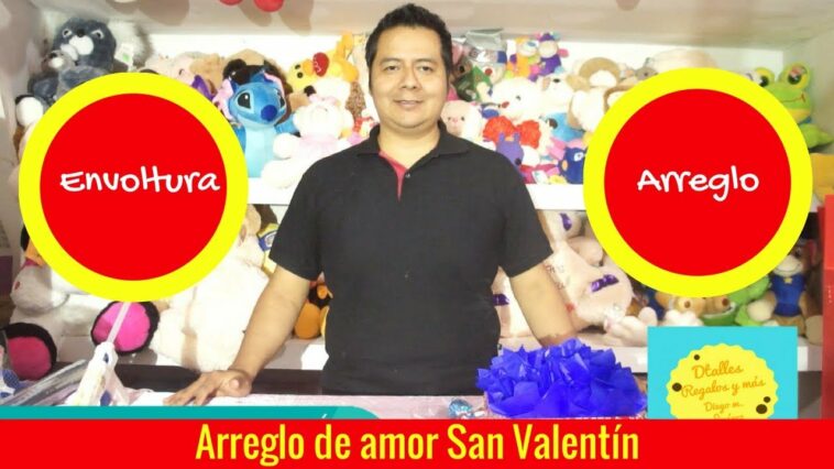 Arreglo + Envoltura para San Valentín/ Arreglo para hombre 14 de febrero