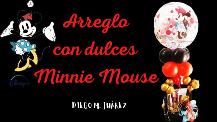 Arreglo de minnie mouse /mini/ Centerpiece /love