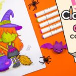 Brujita de HALLOWEEN - CLASES DE DIBUJO CON RICARDO