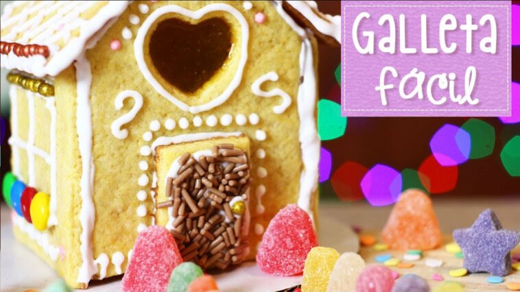 Casa de galletas, gomitas y dulces de navidad (Fácil) ✎  Craftingeek