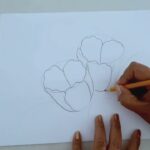 Como Dibujar Flores Fácil / Tulipanes