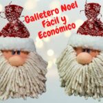 ?Cómo Hacer GALLETEROS, DULCEROS de Santa Claus, FÁCIL, Económico y Rápido con Arte en Tus Manos