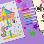 Dibuja un CARRUSEL de UNICORNIO - CLASES DE DIBUJO CON RICARDO