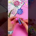 FLORES DE PAPEL FACIL DE HACER A MANO – MANUALIDADES - #shorts #youtubeshorts #artesaniadepapel