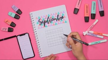 Haz tu CALENDARIO DE SEPTIEMBRE - BULLET JOURNAL