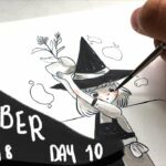 Inktober Day 10 ⎟Catnip Witch