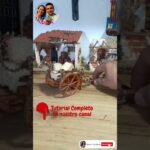 ?Invitación Estreno CARRETA ANTIGUA Para Pesebres, Belenes, Maquetas Con Arte en Tus Manos