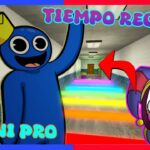 POMNI JUEGA EL PARKOUR DE LOS RAINBOW FREINDS ?   TIEMPO RECORD