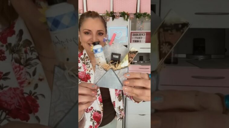 ♻️ Reutiliza cajitas de medicina o pequeñas y crea regalos súper lindo en sobres ? Craft Diy