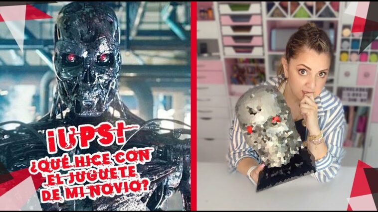 Tome un juguete de mi novio y lo pinte ? que creen que pasó? #Terminator