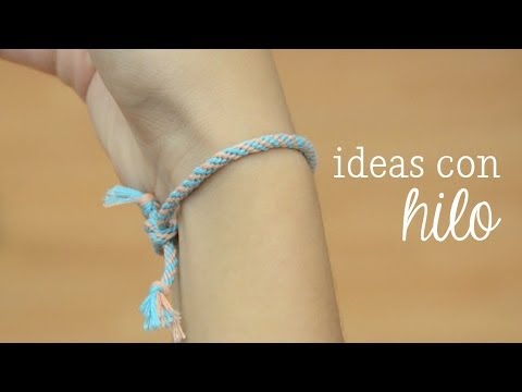 #TutoCG Pulsera Kumihimo...  y más cosas con hilo (Craftingeek & Floqq)