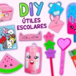 20 ÚTILES ESCOLARES - ÚTILES ESCOLARES BTS - MANUALIDADES RECICLADAS Y MÁS... #suministrosescolares