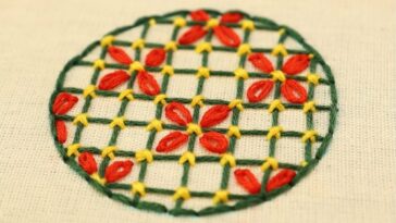 7 DE 100‼️?TRAMAS BORDADAS PARA TU MUESTRARIO??LATTICEWORK?#bordandoarte #embroidery #handmade