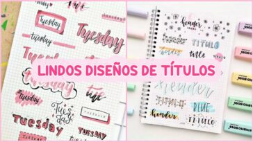 80 BONITAS IDEAS PARA TÍTULOS, BANNERS Y CABECERAS