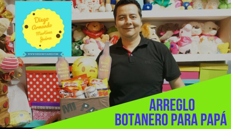 Arreglo para papá rápido/Arreglo botanero día del padre