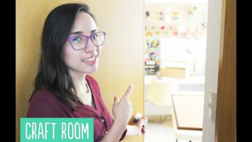 CONOCE MI ESTUDIO / CRAFT ROOM PARA GRABAR  (Studio Room tour) | Craftingeek