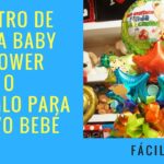 Centro de mesa Baby shower/ Arreglo para nuevo bebé