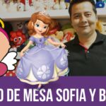 Centro de mesa Princesa Sofia / Bautizo / económico y fácil