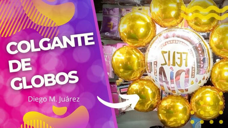 Colgante de globos para  decoración