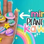 Cómo hacer MINI planteas kawaii de FOAMY MOLDEABLE - #manualidades #diy #kawaii #planets #planetas