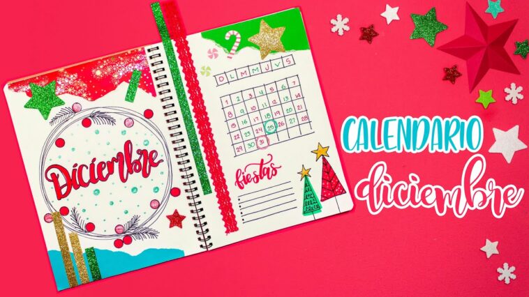 Haz tu CALENDARIO DE DICIEMBRE - BULLET JOURNAL