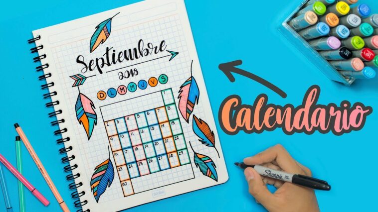 Haz tu Calendario de SEPTIEMBRE - APUNTES BONITOS