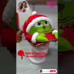 ?Invitación Nuevo Vídeo GORRA NAVIDEÑA GRINCH, Tutorial Con Arte en Tus Manos