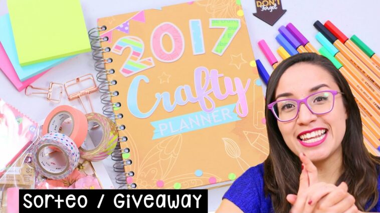 SORTEO!!! GANA UNA CRAFTY PLANNER  ✎ Craftingeek