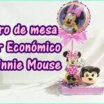 ¿Cómo hacer centro de mesa económico de minnie mouse?