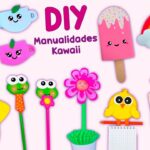 12 IDEAS DE KAWAII CRAFTS QUE TE VAN A ENCANTAR - ÚTILES ESCOLARES - MANUALIDADES CON PAPEL Y MÁS..