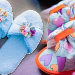 CÓMO HACER PANTUFLAS: A MANO o CON MÁQUINA DE COSER. Especial regalo para día de la madre