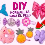 12 IDEAS DE HORQUILLAS Y COLETEROS PARA HACER A MANO: ACCESORIOS PARA EL CABELLO HECHOS A MANO