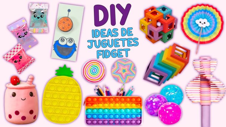 12 IDEAS DE JUGUETES FIDGET - BLANDO- CUBO INFINITO DE PAPEL - POP IT Y MÁS