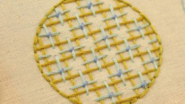 17 de 100 TRAMAS BORDADAS ‼️💯😱MUESTRARIO DE TRAMAS FÁCIL Y RÁPIDO 😏👌 #embroidery #handmade #stitch
