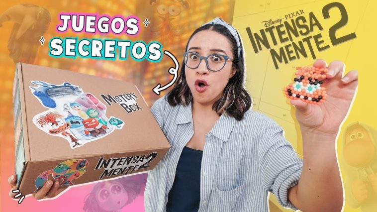 ABRÍ la caja SECRETA y MISTERIOSA de INTENSAMENTE 2 para jugar  🤩 Craftingeek ft. @Javitoys