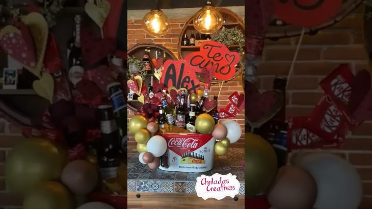 Arreglo de cervezas para papá 🎩 🍺.¿Ya tienes listo tu regalo?#diadelpadre #regalosparapapa