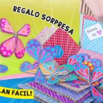 CAJA SORPRESA con MARIPOSAS QUE VUELAN!! 🦋💥 Regalo sorpresa FÁCIL! ✂️Craftingeek