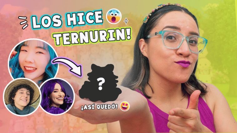 CONVERTI YOUTUBERS en TERNURINES ¡Así quedaron! 🤩 ✎ Craftingeek