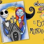 Cómo DIBUJAR  a JACK y SALLY del EXTRAÑO MUNDO DE JACK - CLASES DE DIBUJO CON RICARDO