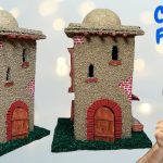 🔴Cómo Hacer CASAS FÁCILES EN CARTÓN Para Pesebres, Belenes y Maquetas, Tutorial Arte en Tus Manos