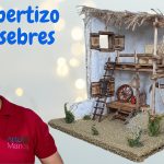 🔴Cómo Hacer COBERTIZOS Para Pesebres, Belenes, Maquetas, TUTORIAL Con Arte en Tus Manos