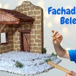 🔴Cómo Hacer FACHADAS FÁCILES Para Pesebres, Belenes y Maquetas, Con Arte en Tus Manos