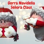 🔴Cómo Hacer GORRAS NAVIDEÑAS Con La Señora Claus, Fáciles con Arte en Tus Manos