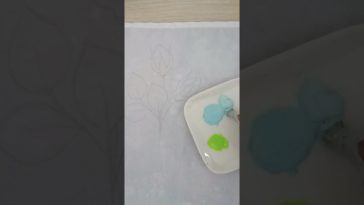 Cómo Pintar Fondos para tus Diseños Sobre Tela