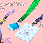 Cómo hacer LLAVEROS ÚNICOS .(Lanyard) Proyecto fácil, rápido y útil para hacer con pocos materiales