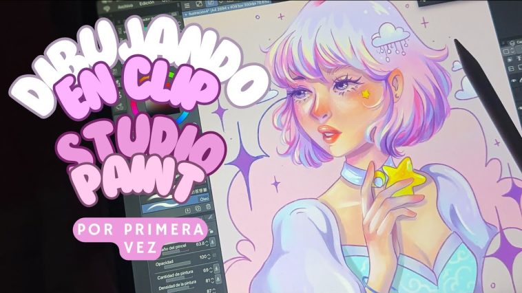 Dibujando primera vez con CLIP STUDIO PAINT