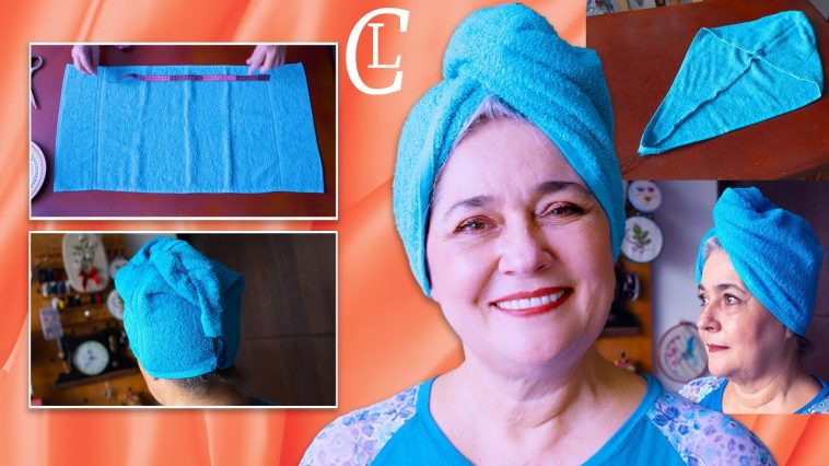 GORRO DE BAÑO PARA SECAR EL CABELLO/Para ti, regalar o como IDEA DE NEGOCIO/Fácil ,rápido y útil